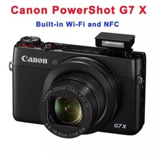 Canon PowerShot G7X Mark I Digital Camera 20.2MP WIFI NFC Compact 100 Working