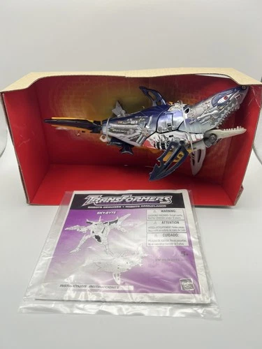 Transformers Robots in Disguise SKY-BYTE Predacon Shark Hasbro Vintage 2001