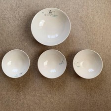 Pingu Pottery Bowl Set Rare Penguin Model Limited Edition Animation Collectables