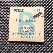 Bulova 10CRAC Setting Lever watch part #25