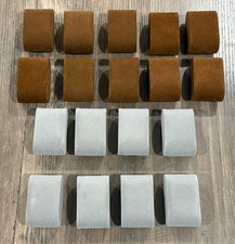 18 Pack Watch Pillow Cushion Rolls, Soft, Brown  Gray