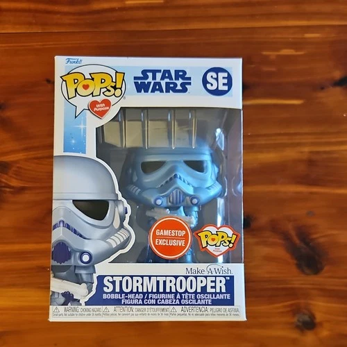 Funko Pop! Vinyl Star Wars Stormtrooper Make a Wish GameStop Exclusive Figure