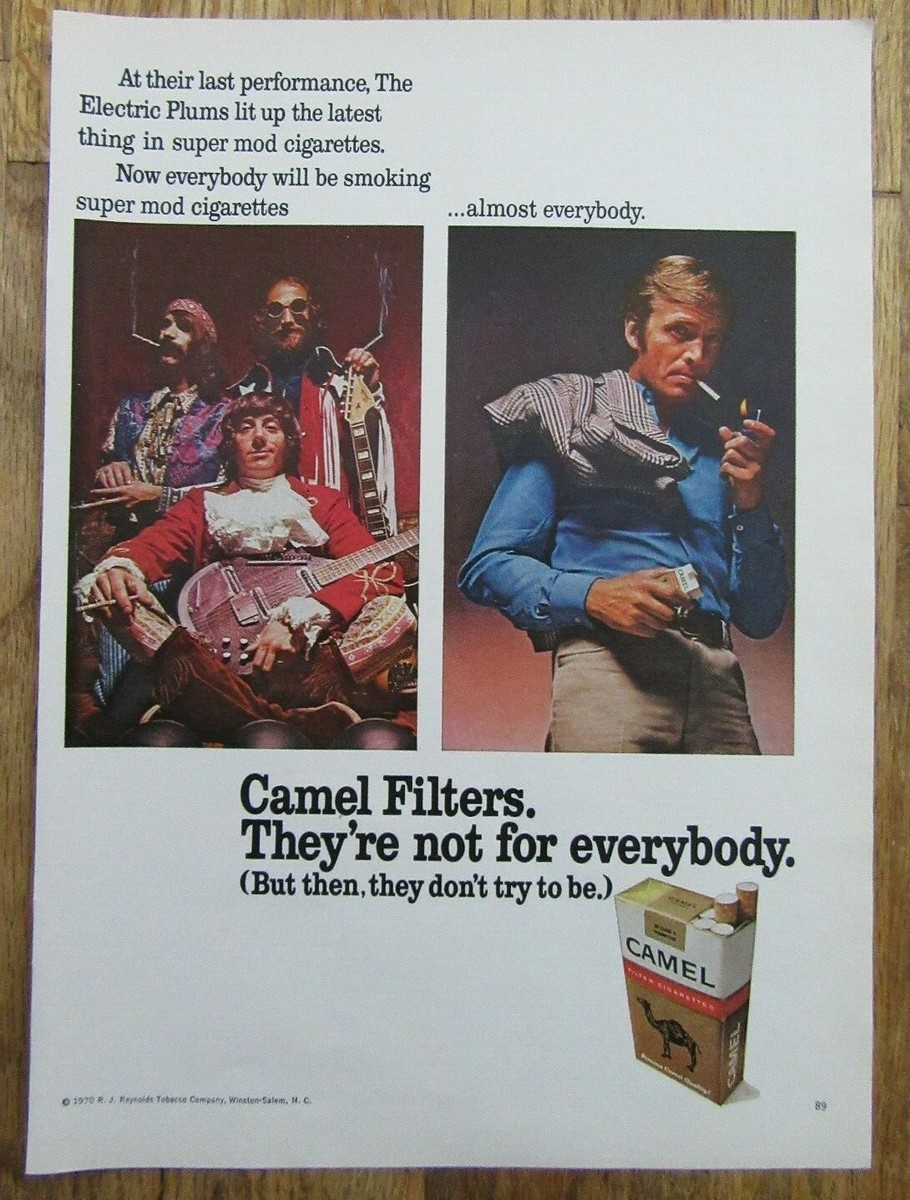 1970 CAMEL FILTER CIGARETTES 