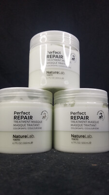  Best Price LOT 3x  NatureLab Tokyo Perfect Repair Treatment 6.7oz 200ml