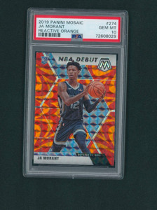 その他 2019 PANINI INSTANT ORANGE JA MORANT RC Ja Morant 2019 Mosaic #274 NBA Debut - Reactive Orange Price