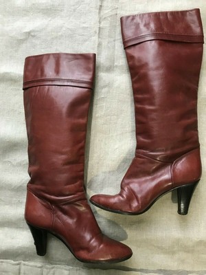 80s knee high boots