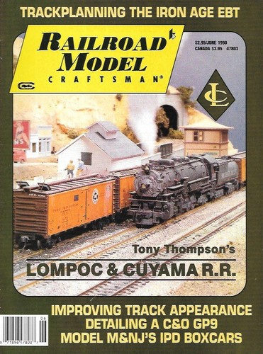 Railroad Model Craftsman Ju 1990 East Broad Top Trackplanning C&O GP9 California