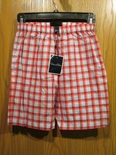Oscar de la Renta Boys Blue  Red Plaid Short Pants Size 8Y