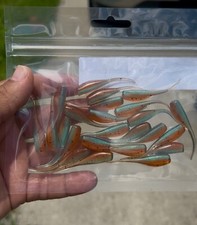 Bamas Custom Baits 2pck 24 count 2" crappie/panfish soft plastic FREE SHIP