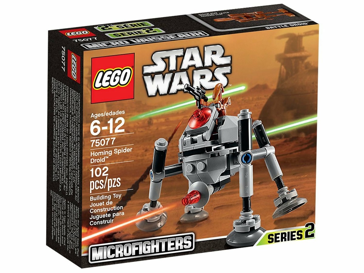 LEGO 75077 Star Wars Attack of the Clones Homing Spider Droid