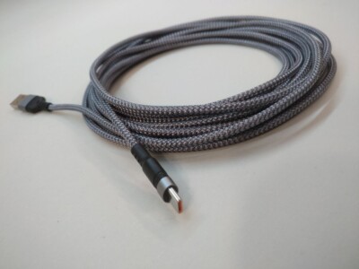 5 Meter USB Lade Kabel - Standard USB A auf C - Top Qualität - Schnellversand