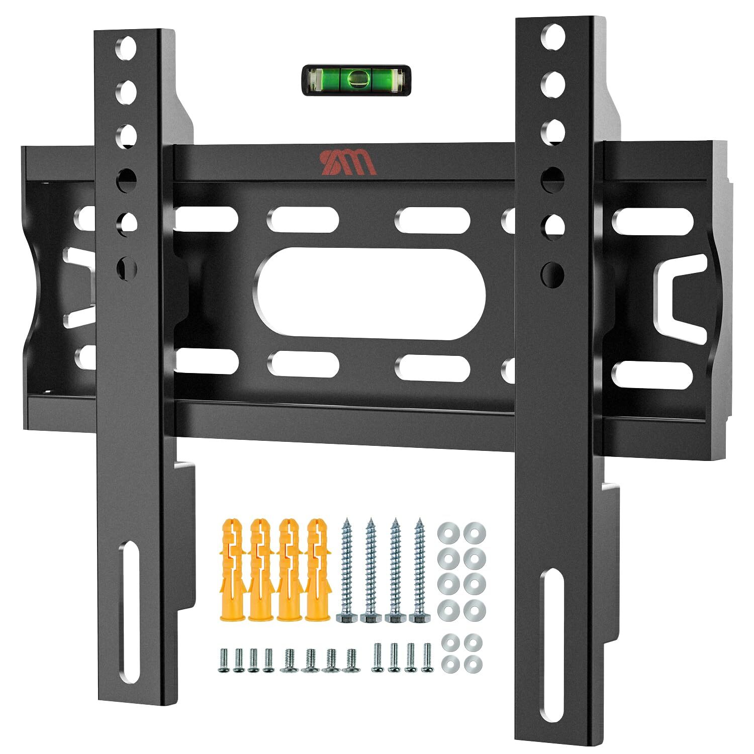 Fixed TV Wall Mount Low Profile for 17-42” Universal Small Flat TVs & Monitor...