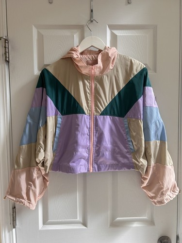 BLANKNYC Cropped Windbreaker in Home Again Size S