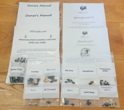 TASCAM 122 MKII 2 cassette deck restoration upgrade kit repair rebuild capacitor