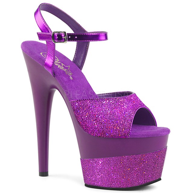 glitter stripper shoes