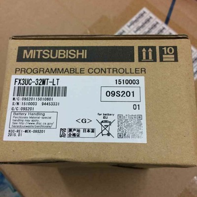 One New Programmable Controllers   FX3UC-32MT-  in box   #E2