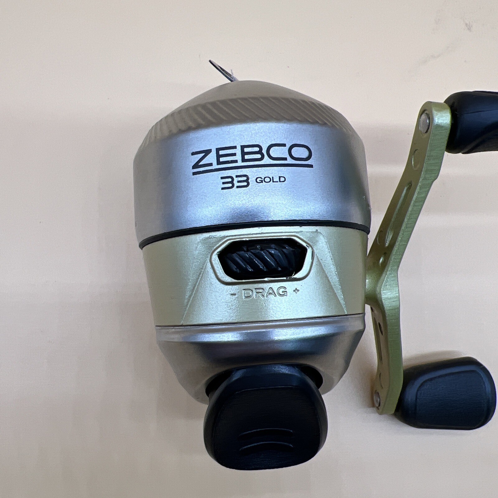 Zebco 33 Gold Spincast Fishing Reel, 3 Ball Bearings, Instant AntiReverse eBay