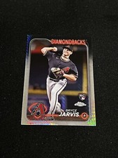 2024 Topps Chrome Prism Refractor Parallel #75 Bryce Jarvis RC Rookie D-Backs