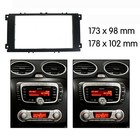 <!--F#f_0-->Double Din fascia facia For Ford Focus 08-11 Mondeo 07-14 radio dash panel trim<!--F/-->