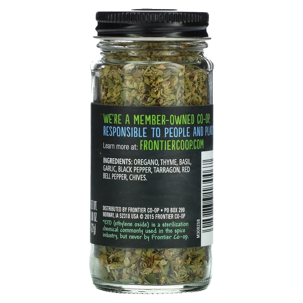 Frontier Italian Co-op Seasoning Organic Herbs Seasoning, 0.64 oz