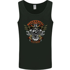 Legendary Motorcycles Motorbike Biker Mens Vest Tank Top