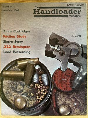 HANDLOADER AMMUNITION RELOADING JOURNAL  -  JAN - FEB 1968