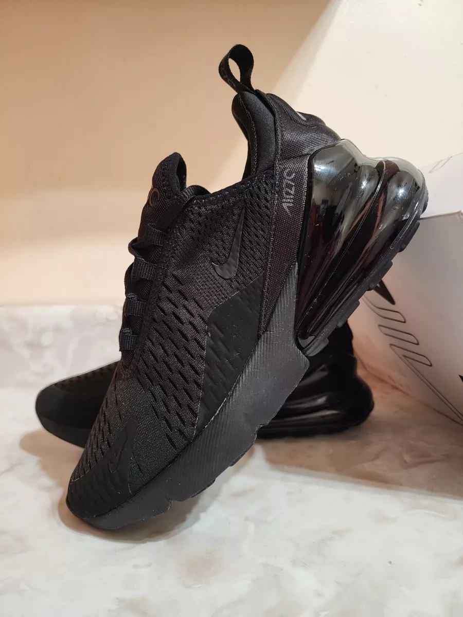 Air max 270 2025 black womens size 8