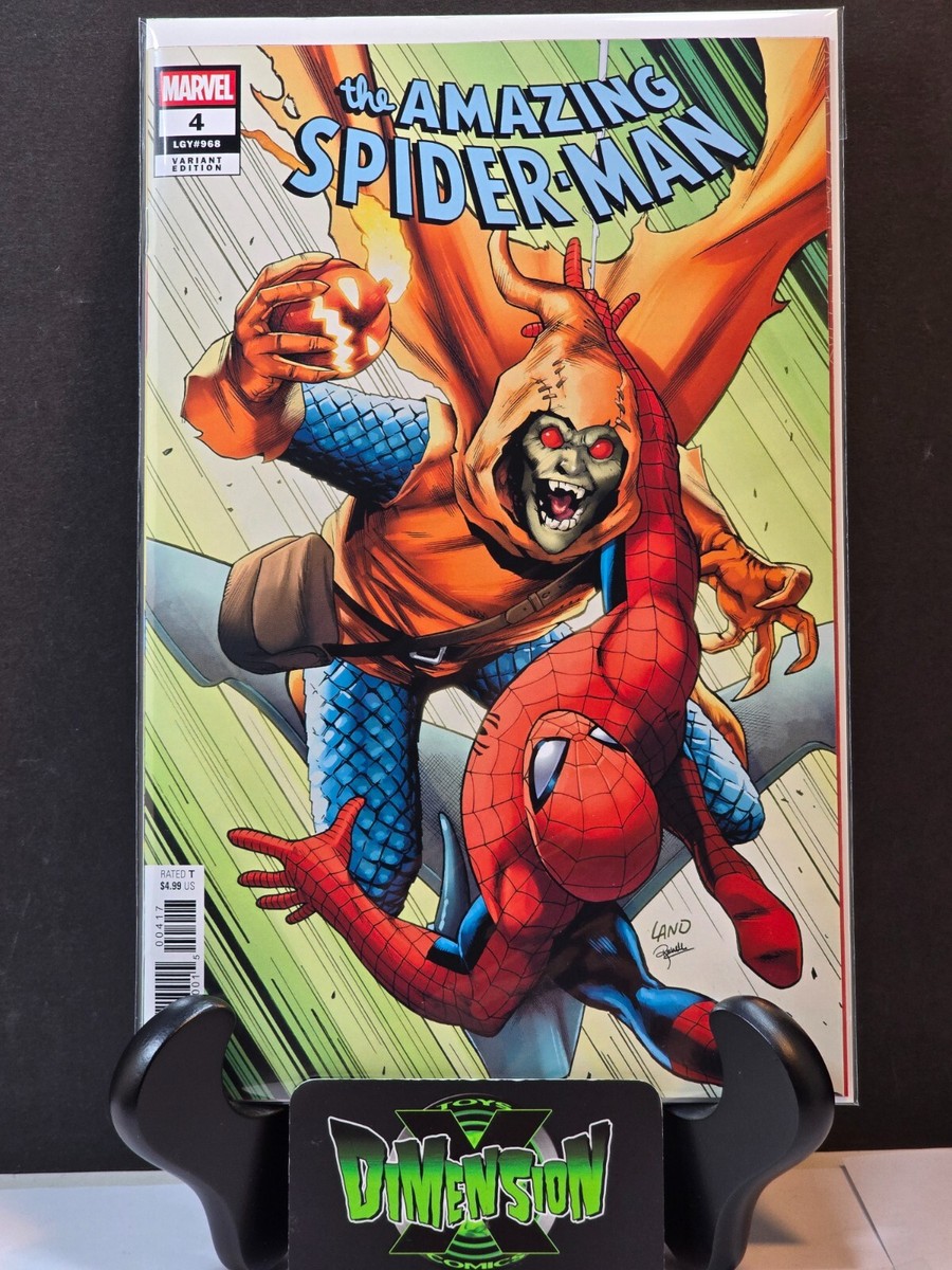 THE AMAZING SPIDER-MAN #4 MARVEL 2025 NM 1ST PRINT 1:25 GREG LAND
