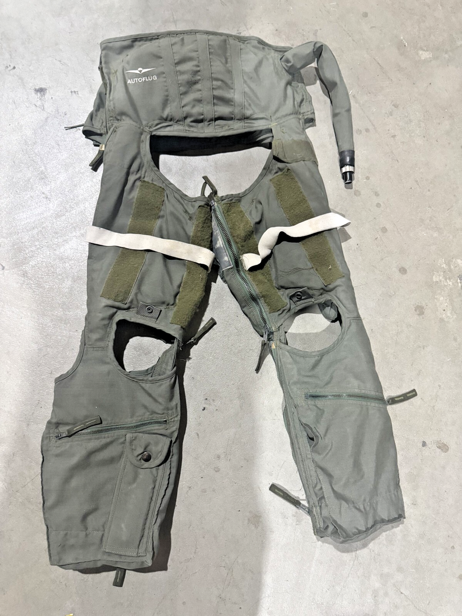 Autoflug Anti-G Garment Cutaway Type CSU-13B/P SMALL Regular | eBay