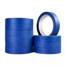 BLUE MASKING TAPE 24MM X 50M  TACKY PAINTING EDGES TAPE