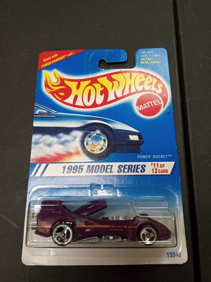 Hot Wheels 1995 Model Series 11 of 12 Power Rocket New in Package