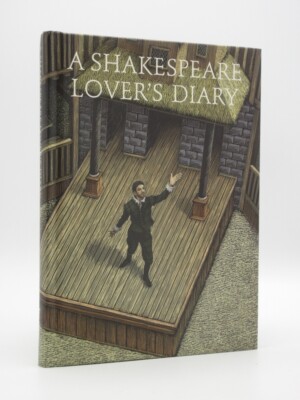 A Shakespeare Lover's Diary SIGNED by Actor BARRY MACGREGOR 1999 1st Edition