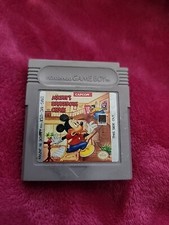 Mickey's Dangerous Chase Gameboy Game Nintendo Capcom -TESTED