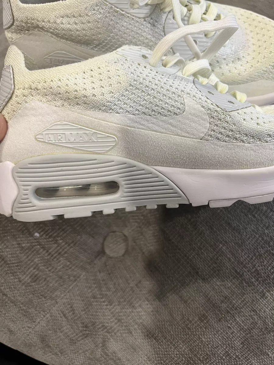 Ninguna datos grupo Size 6 - Nike Air Max 90 Flyknit Ultra 2.0 White | eBay