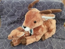 Dakin Deer  Baby Deer Fawn Plush Stuffed Animal Vintage 1983 With Dakin Tag