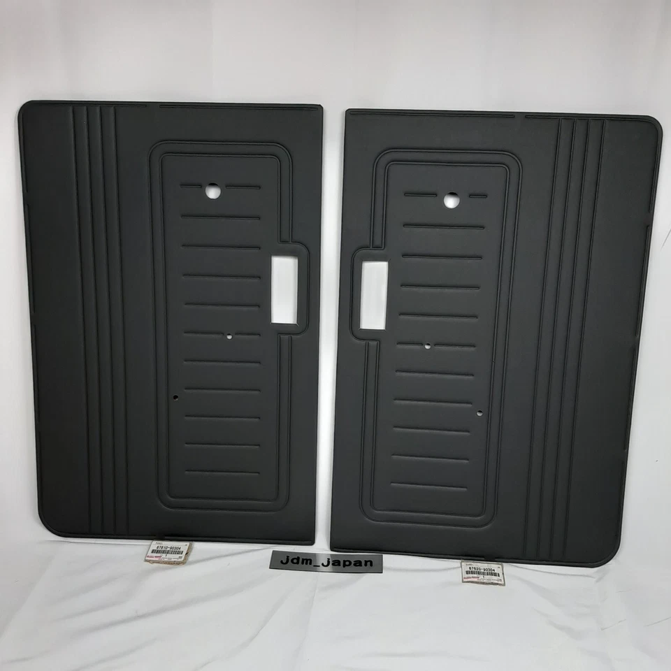 TOYOTA Genuine LAND CRUISER FJ40 BJ40 1969-1986 Door Panel Trim Board Set Gray - Image 3 of 4