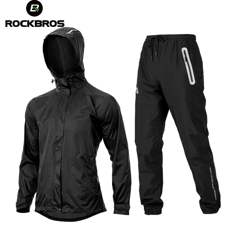 ROCKBROS Cycling Jacket Sets Bike Raincoat Rain Pant Waterproof Jersey Pant Suit
Opens in a new wind
