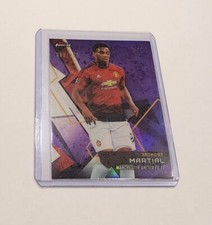2018/19 Topps Finest UEFA CL Purple Parallel Soccer Anthony Martial 068/250