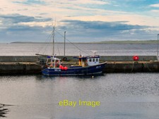 Photo 6x4 Fishing Boat at John O' Groats Harbour The fishing vessel Enya  c2021