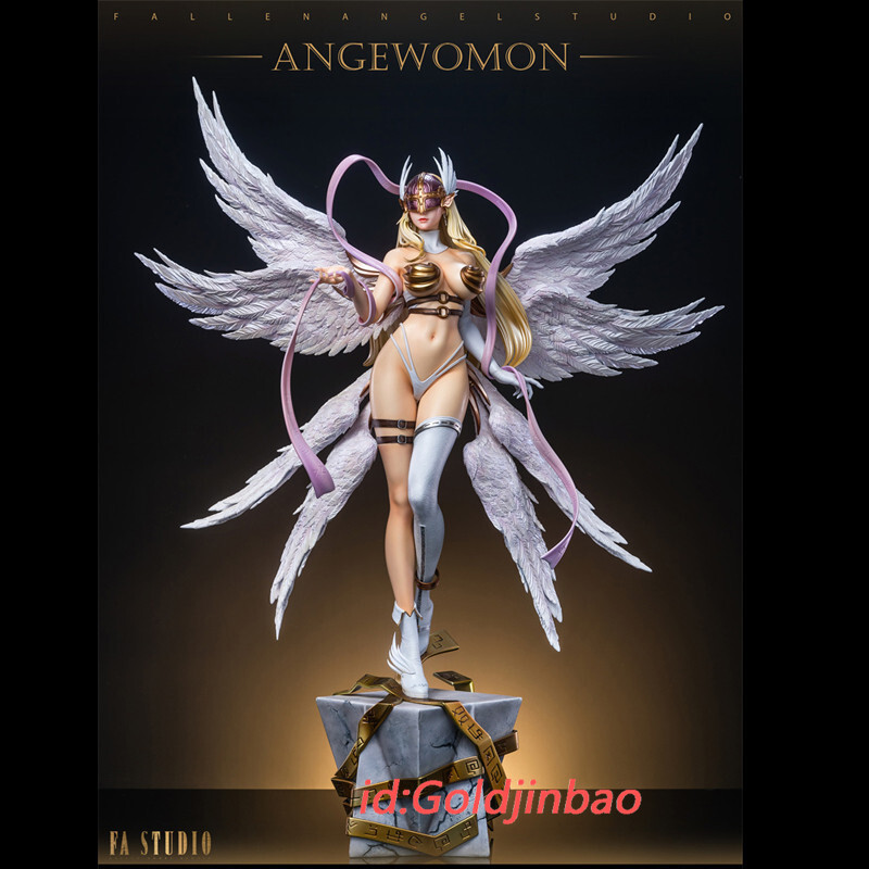 お客 NOAH STUDIO ANGEWOMON 1/4 FA Studios Digimon Angewomon Resin Model Pre-order 1/4 Scale