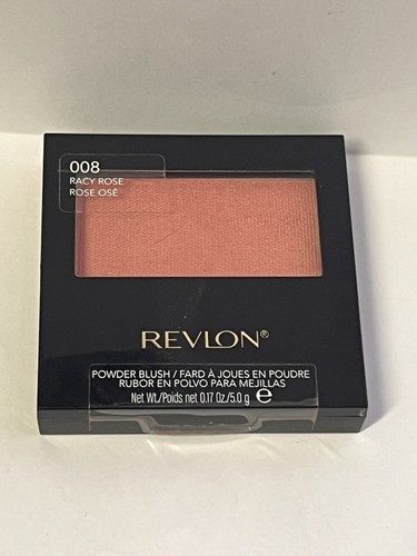 Revlon Powder Blush With Blush, 008 Racy Rose, 0.17 oz, (Single) - Picture 2 of 3