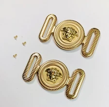 Versace VE 4391 VE 4451 VE 4480U VE 4483D Golden Replacement Temple Icon Logo