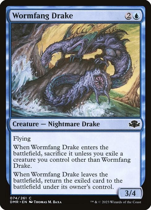 MTG] Wormfang Drake (074) (DMR) NM | eBay UK