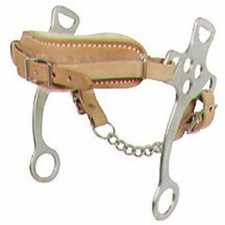Kelly Silver Star Fleece Lined Hackamore