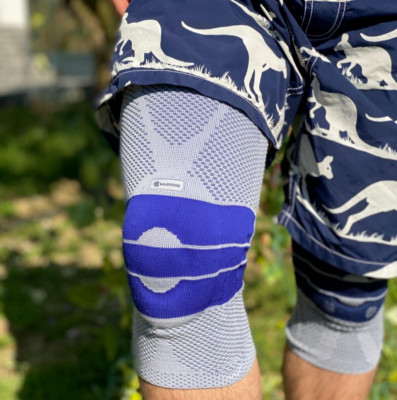 Bauerfeind GenuTrain Size 6 Knee Joint Brace Patella Support ACL Meniscus MCL