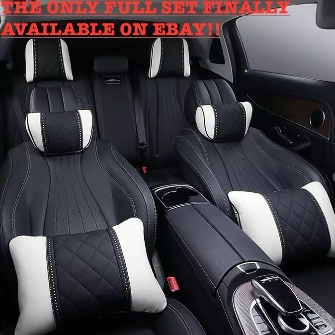 🔥NEWEST BEST DEAL ON EBAY🔥 FULL SET! ALL COLORS Maybach Pillows FITS ALL CARS!