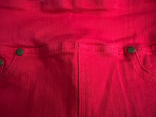 RED DG2 by Diane Gilman Stretch Denim Comfort Waist Bootcut Jean Elastic