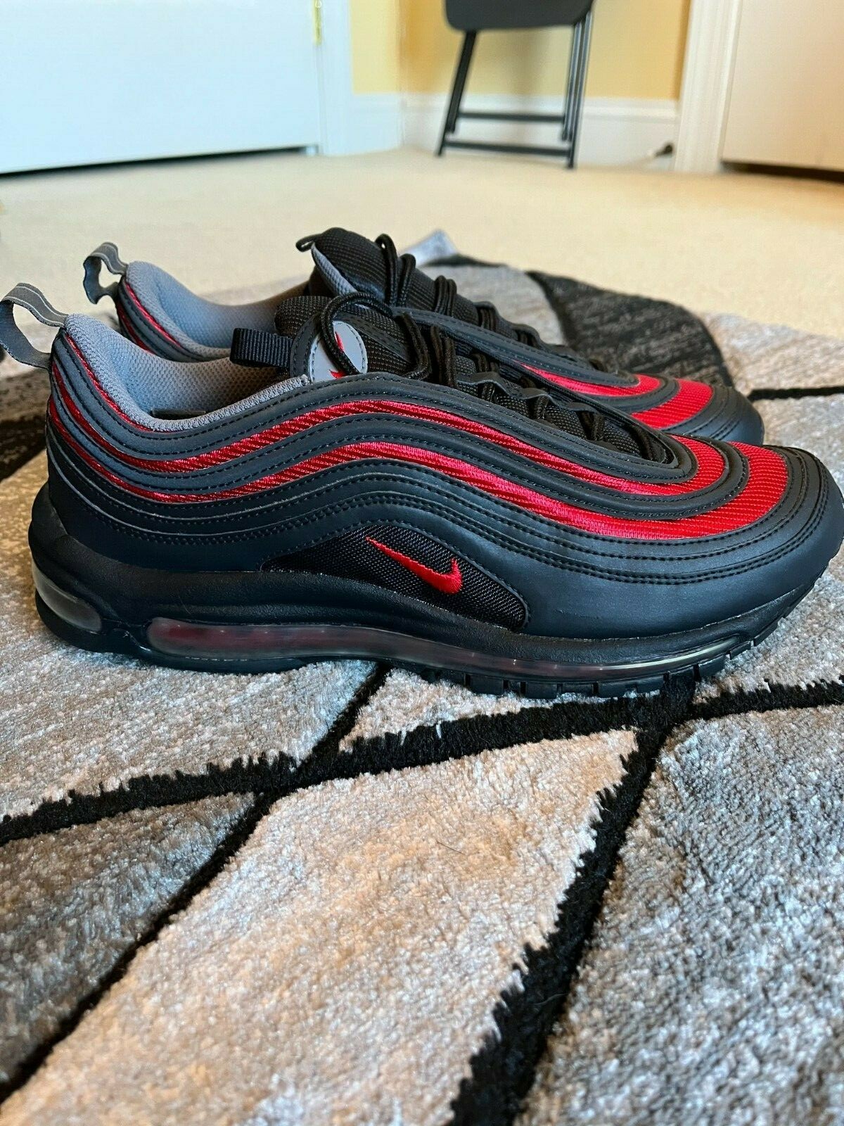 red and black 97 air max