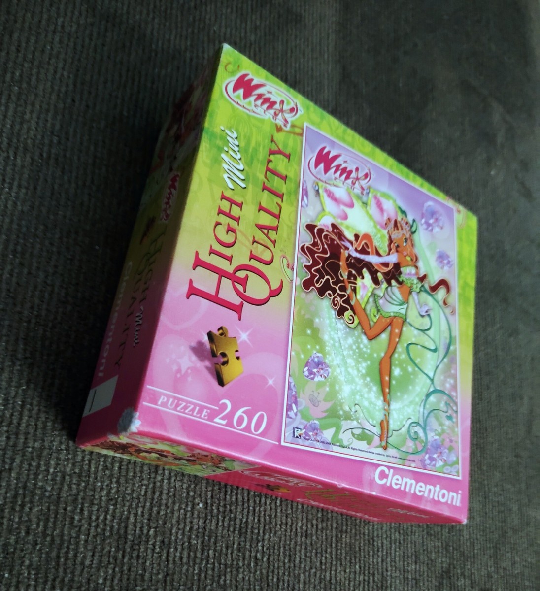 Winx Club Aisha Layla Enchantix 260 Piece High Quality Mini Puzzle