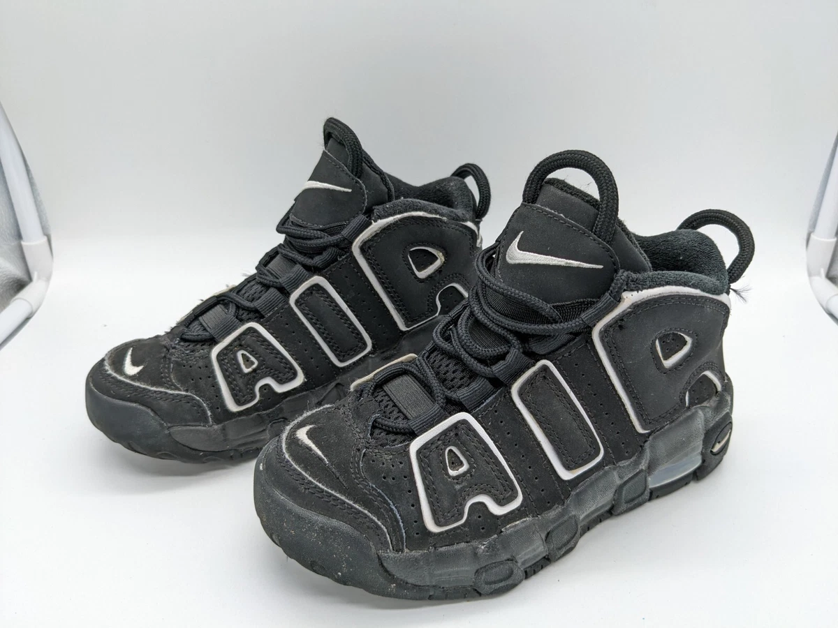 Nike Air Uptempo Black Scottie Pippen GS Shoes Childrens Kids 11.5C  (DA8574-002)